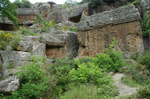 Etruscan ruins